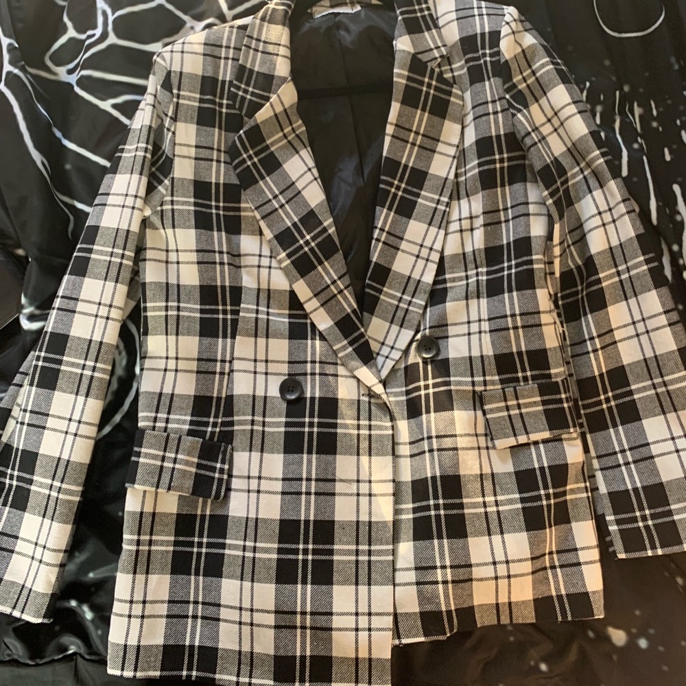 Patterned Blazer
